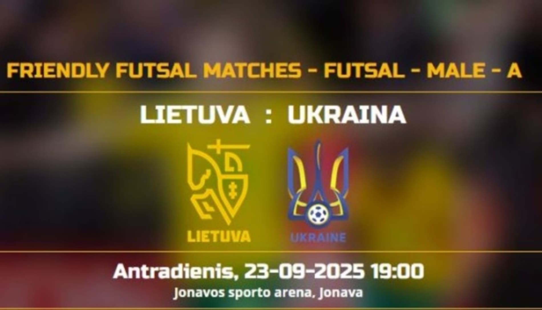 Україна розгромила Литву у першому спарингу перед Євро-2026 з футзалу