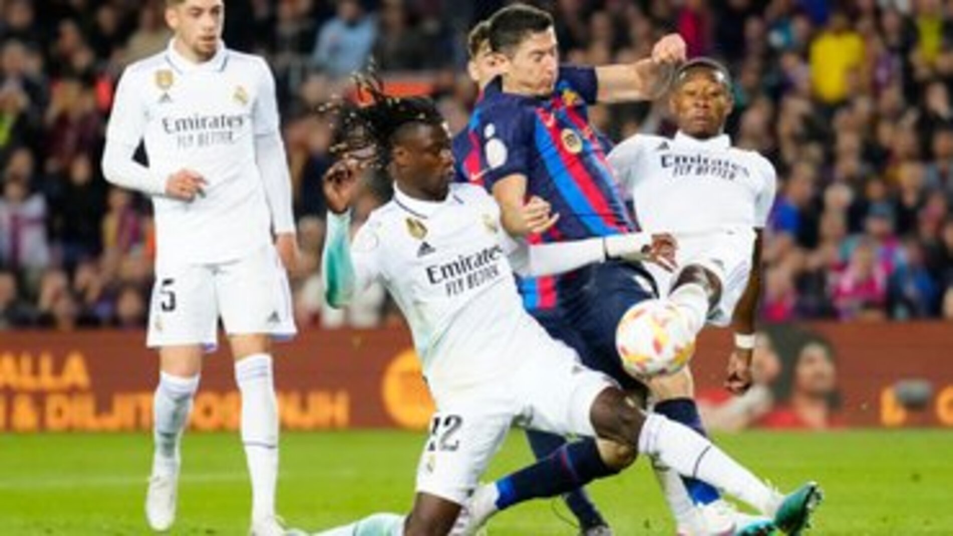 Масова бійка за участі Луніна наприкінці Ель Класіко: як завершився матч Реала з Барселоною