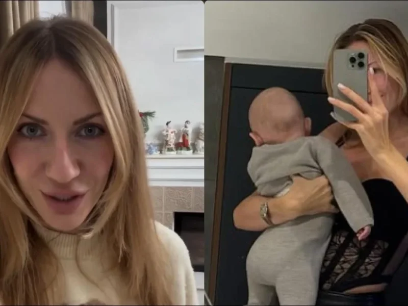 Леся Нікітюк показала нові фото з 7-місячним сином Оскаром