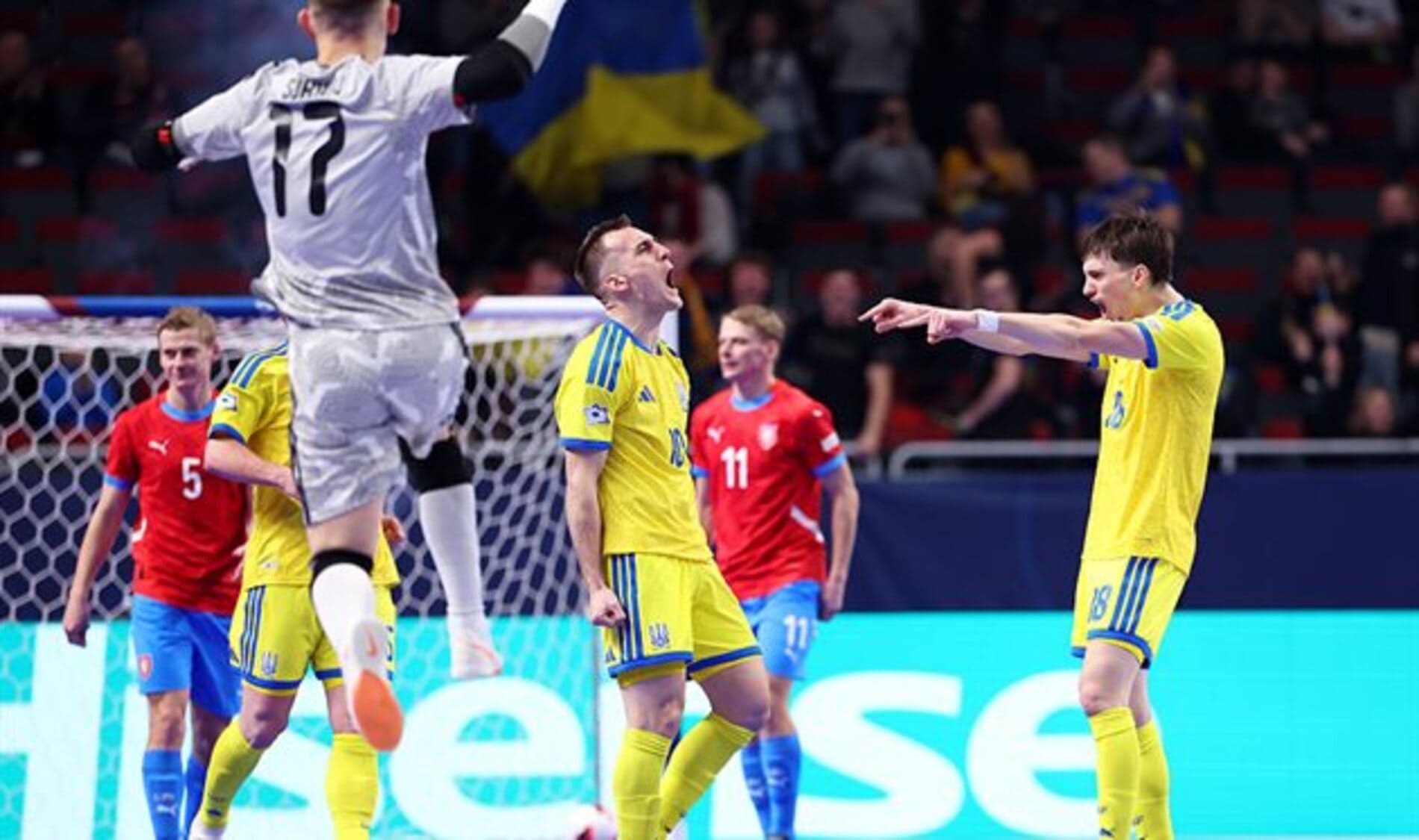 Україна здолала Чехію та вийшла до чвертьфіналу Євро-2026 з футзалу